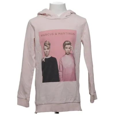 Hættetrøje (Pink, Flerfarvet) fra Marcus & Martinus x H&M Bomuld, Polyester