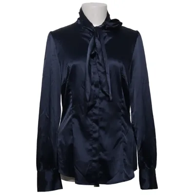 Blouse lavallière (Bleu) de Hawes & Curtis