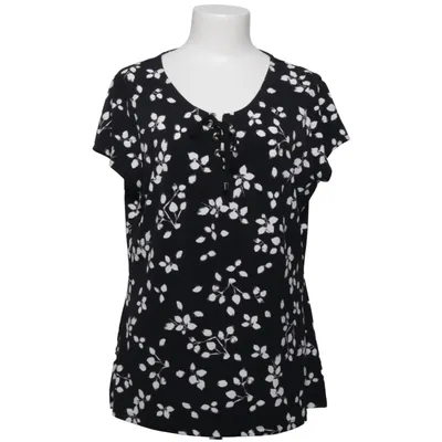 Haut (Noir, Blanc) de Comma Élasthane, Polyester