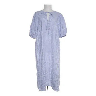 Jurk (Blauw, Meerkleurig) van H&M Premium Quality Katoen, Linnen
