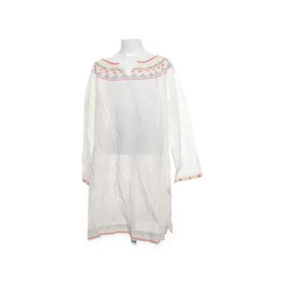 Nightgown (White, Multicolored) from Johnnie B Cotton