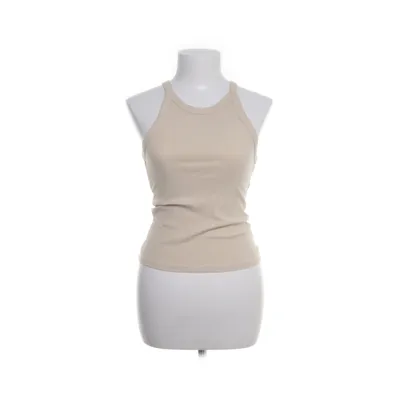 Tanktop (Beige) van Monki Katoen, Elastaan