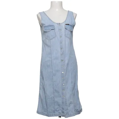 Denim dress (Blue) from Avirex Cotton
