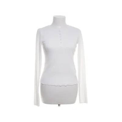 Henley shirt (Wit) van Dazy Elastaan, Polyester, Viscose