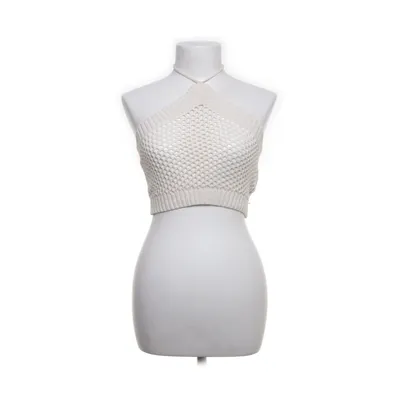 Halter neck top (Beige) from Monki Cotton