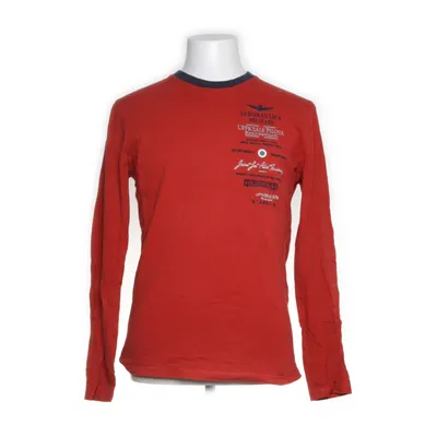 Långärmad t-shirt (Röd) från Aeronautica Militare Bomull