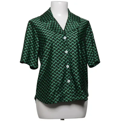 Chemise à manches courtes (Noir, Vert) de Magasin Du Nord Élasthane, Polyester recyclé