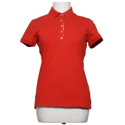 Poloshirt (Rood) van GANT Katoen, Elastaan