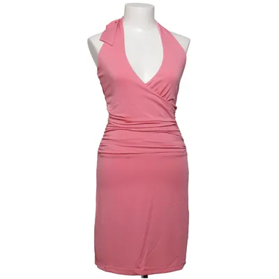 Halterneck-kjole (Pink) fra Ruby Elastan, Polyester