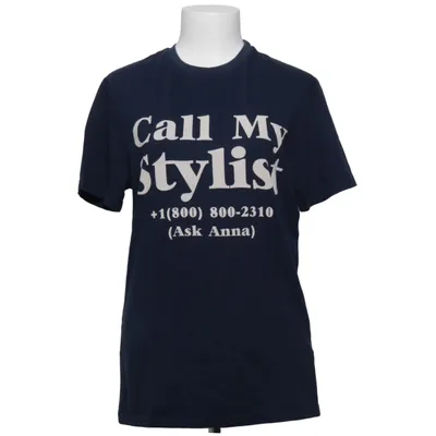 T-shirt (Blå) fra Eleven Paris Bomuld