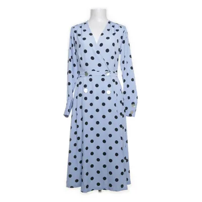 Wrap dress (Blue, Multicolored) from Monki Polyester