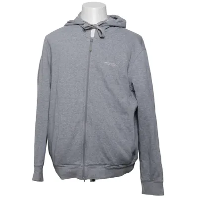 Hoodie (Gray) from Armani Exchange Cotton, Elastane, Polyester