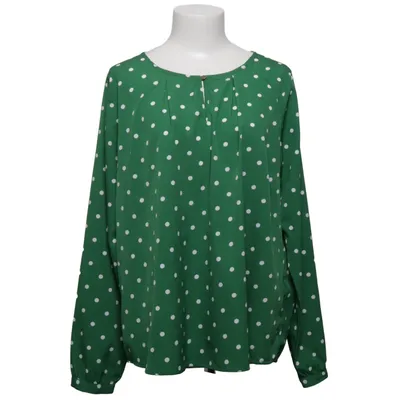Blouse (Green, White) from Havana Polyester