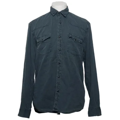 Jeansskjorte (Nandor Shirt L/S R J) fra Selected Homme Bomuld