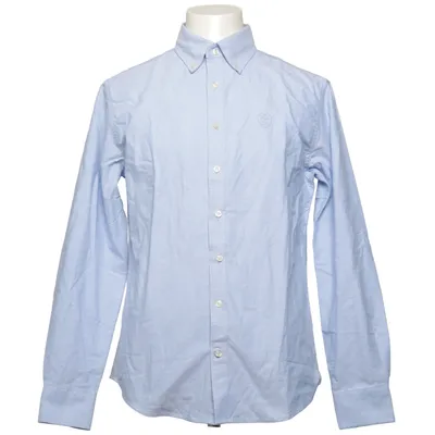 Overhemd (Blauw) van 19V69 Italia by Versace 1969 Katoen