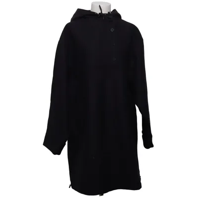 Coat (Black) from H&M Studio Polyamide, Polyester, Wool
