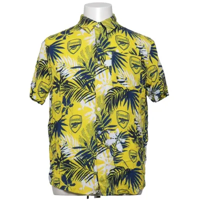 Kortärmad skjorta (Gul, Blå, Vit) från Arsenal Viskos