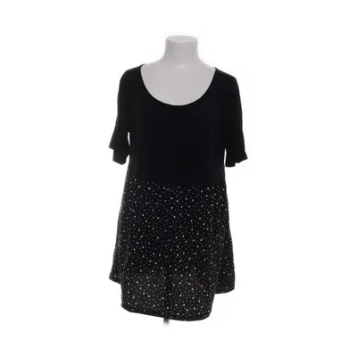 Top (Black, White) from Janina Curved Elastane, Viscose