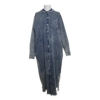 Denim dress (Blue) from 10 Days Elastane, Polyester
