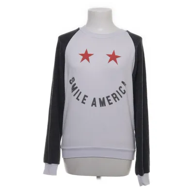 Sweatshirt (White, Black, Red) from Wildfox Elastane, Polyester, Viscose