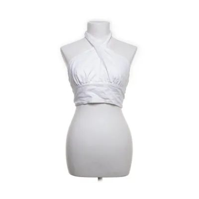 Halter neck top (White) from Reformation Linen