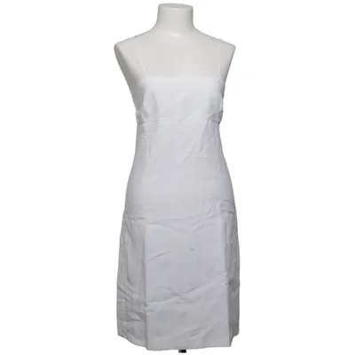 Robe (Blanc) de Marks & Spencer Autograph Coton, Lin