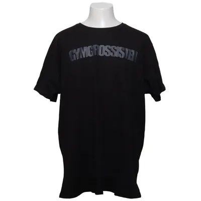 T-shirt (Sort) fra Gymgrossisten Bomuld