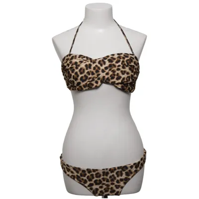 Bikini (Brun, Svart) från Wonderland Elastan, Polyester
