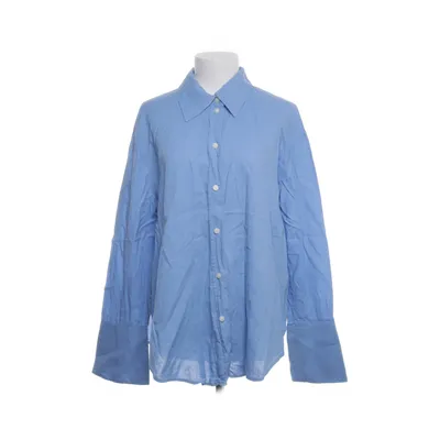 Shirt (Blauw) van H&M Modern Classic Linnen, Viscose