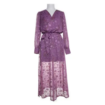 Maxi jurk (Lila) van Guts & Gusto Polyester, Viscose
