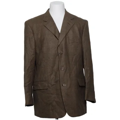 Blazer (Brun) fra Stafford Acetat, Kashmir, Uld