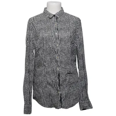 Shirt (Black, White) from 0039 Italy Cotton, Cupro