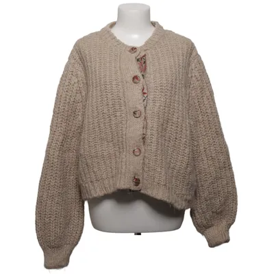 Cardigan (Beige) from Zara Acrylic, Polyamide, Polyester, Wool