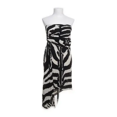 Kjole (Off-white, Sort) fra H&M Studio Viscose, Bomuld