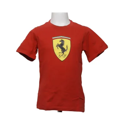 T-shirt (Rood) van Scuderia Ferrari Katoen