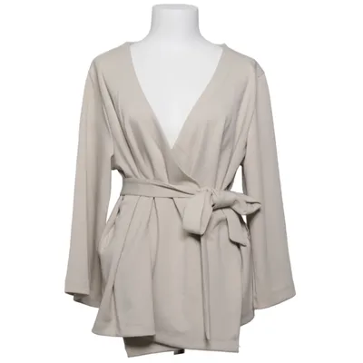 Cardigan cache-cœur (Beige) de Hema Élasthane, Polyester recyclé