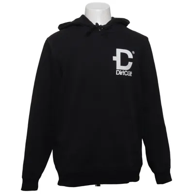 Huvtröja (Svart) från DirtCult Bomull, Polyester