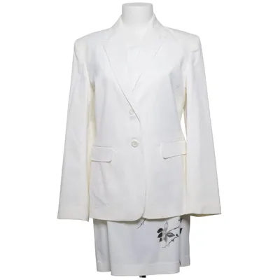 Blazer (Beige, Argent) de Oasis Acétate, Élasthane, Polyamide