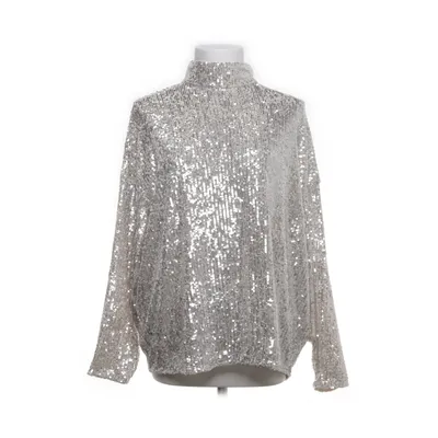 Blus (Silverfärgad, Flerfärgad) från H&M Elastan, Polyester