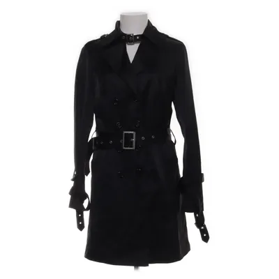 Trenchcoat (Svart, Flerfärgad) från Lipsy Bomull, Elastan, Polyamid, Polyester