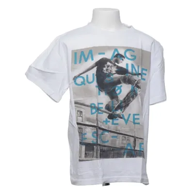 T-shirt (Blanc) de Yigga Coton