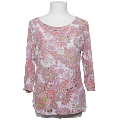 Blouse (Wit, Roze, Meerkleurig) van Le Tricot Perugia Elastaan, Viscose