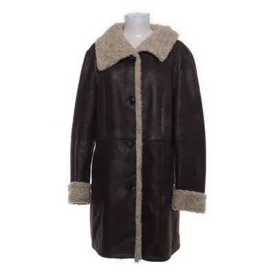 Shearling jacket (Brown, Beige) from Baronia Acrylic, Polyester