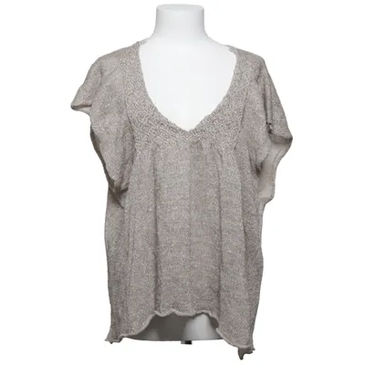 Top (Beige) fra Dries van Noten Cupro, Linned, Polyamid, Polyester