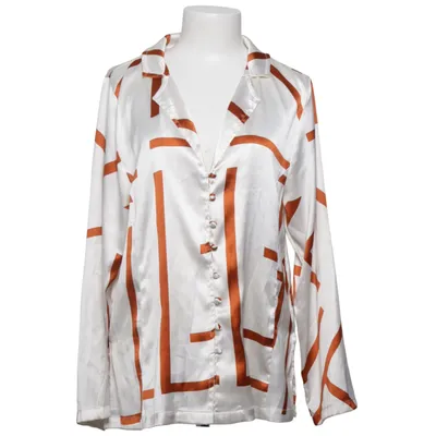 Blouse (Wit, Bruin) van Anna + Nina Polyester