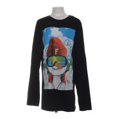 Långärmad t-shirt (Svart, Flerfärgad) från Skate Nation Bomull