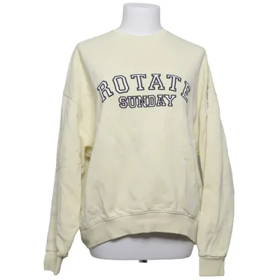 Sweatshirt (Yellow) from ROTATE Birger Christensen Elastane, Organic cotton