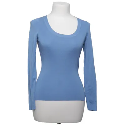 Pull-over (Bleu) de Jigsaw Coton, Soie