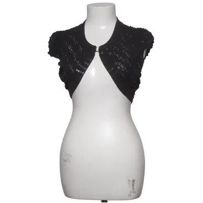 Boléro (Noir) de Black Polyamide, Viscose