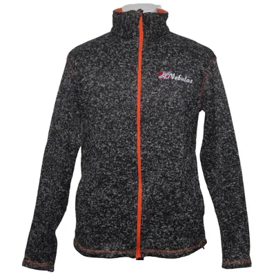 Fleece jacket (Black, Gray, Orange) from Nebulus Polyester